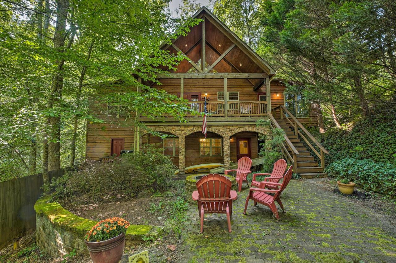 Cozy Cabin With Deck, Walk To Wildcat Creek And Dining Villa Batesville Exteriör bild