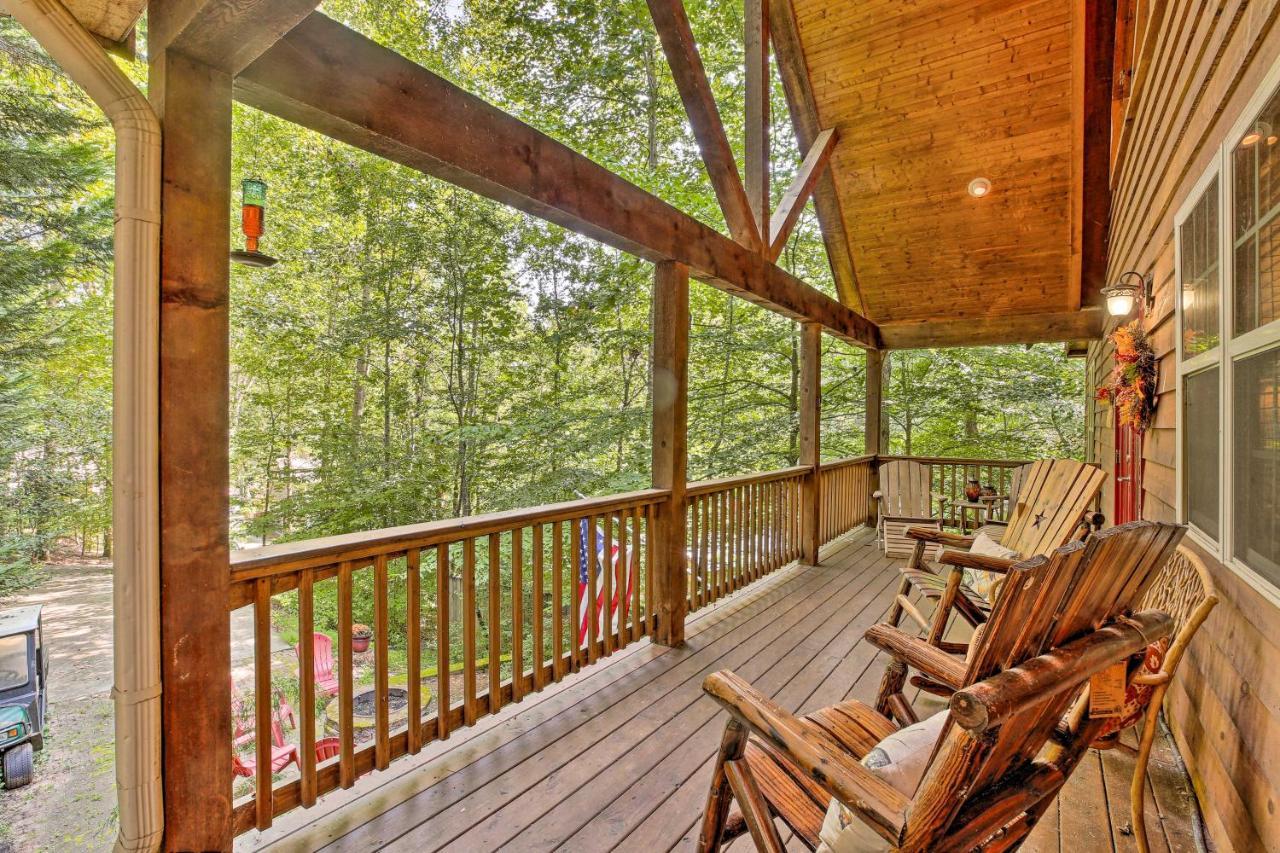 Cozy Cabin With Deck, Walk To Wildcat Creek And Dining Villa Batesville Exteriör bild